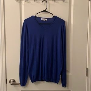 Like New Men’s Calvin Klein Silk Pullover V Neck S